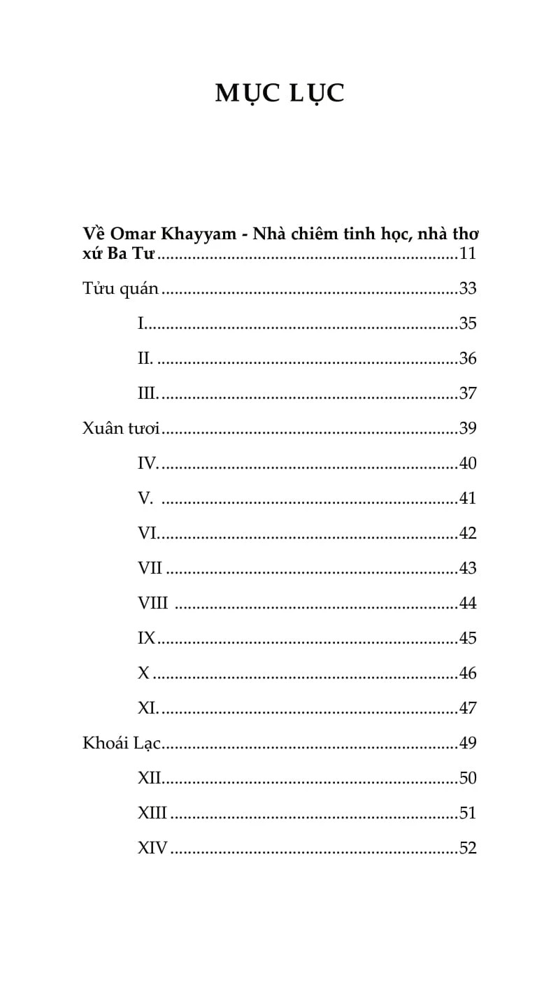 Đến Như Nước Chảy, Đi Tựa Gió Phiêu - Thơ Rubáiyát - Omar Khayyám; Hà Thuỷ Nguyên dịch