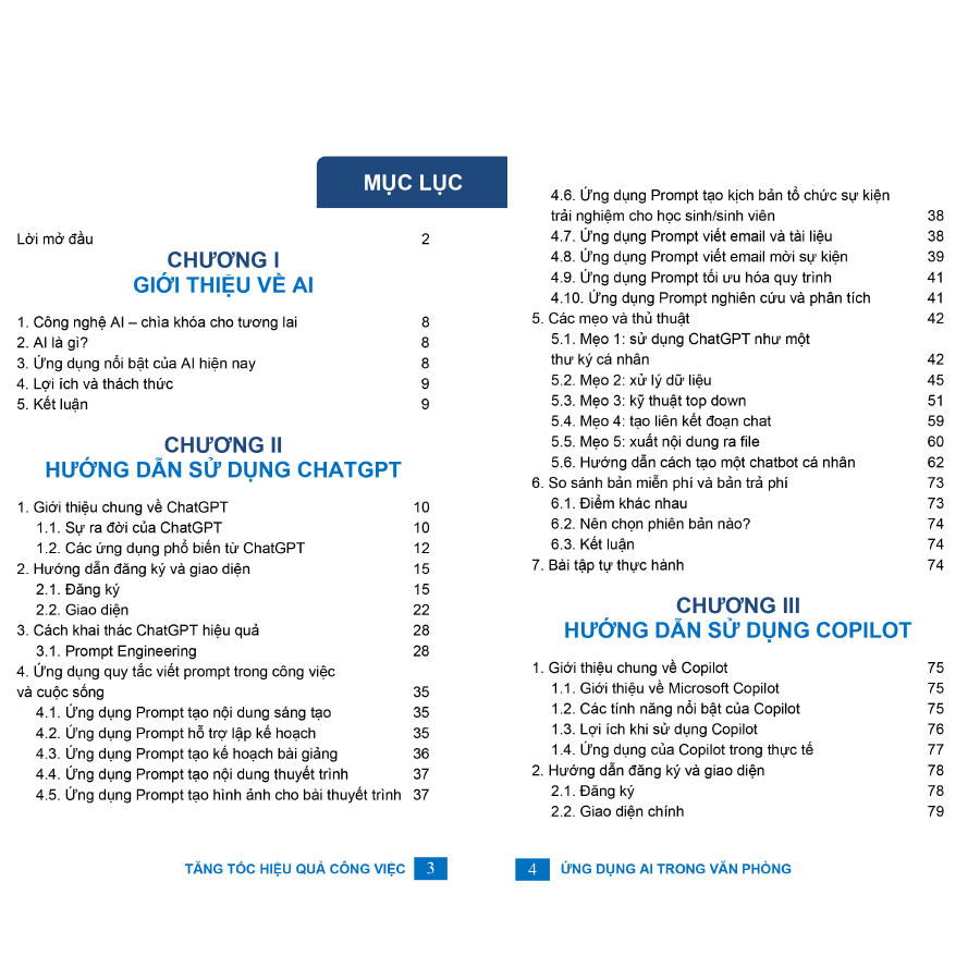 Combo 2 Sách Ứng Dụng AI Và Sách Excel - Ứng Dụng Văn Phòng Từ Cơ Bản Đến Nâng Cao - N1