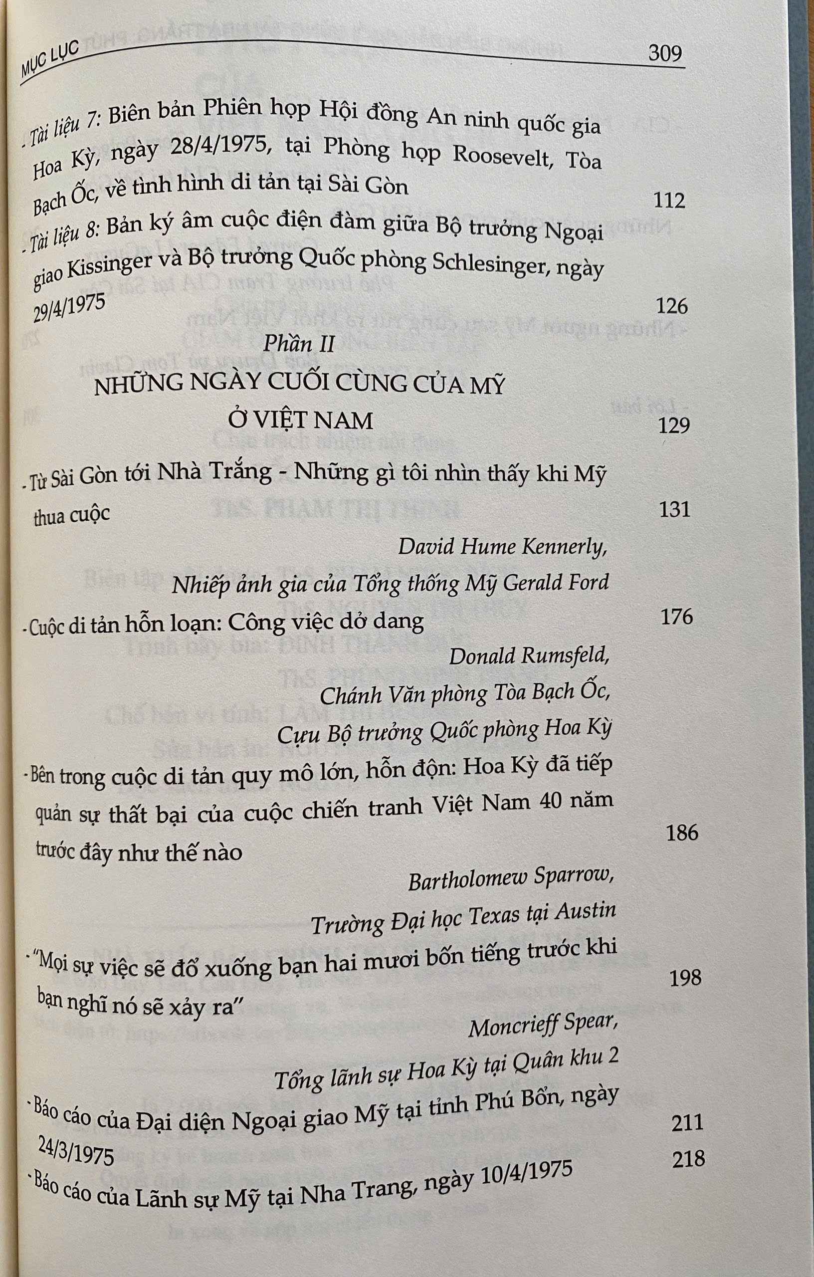 Những Biên Bản Cuối Cùng Tại Nhà Trắng: Phút Sụp Đổ Của Việt Nam Cộng Hoà ( Xuất bản lần thứ ba )