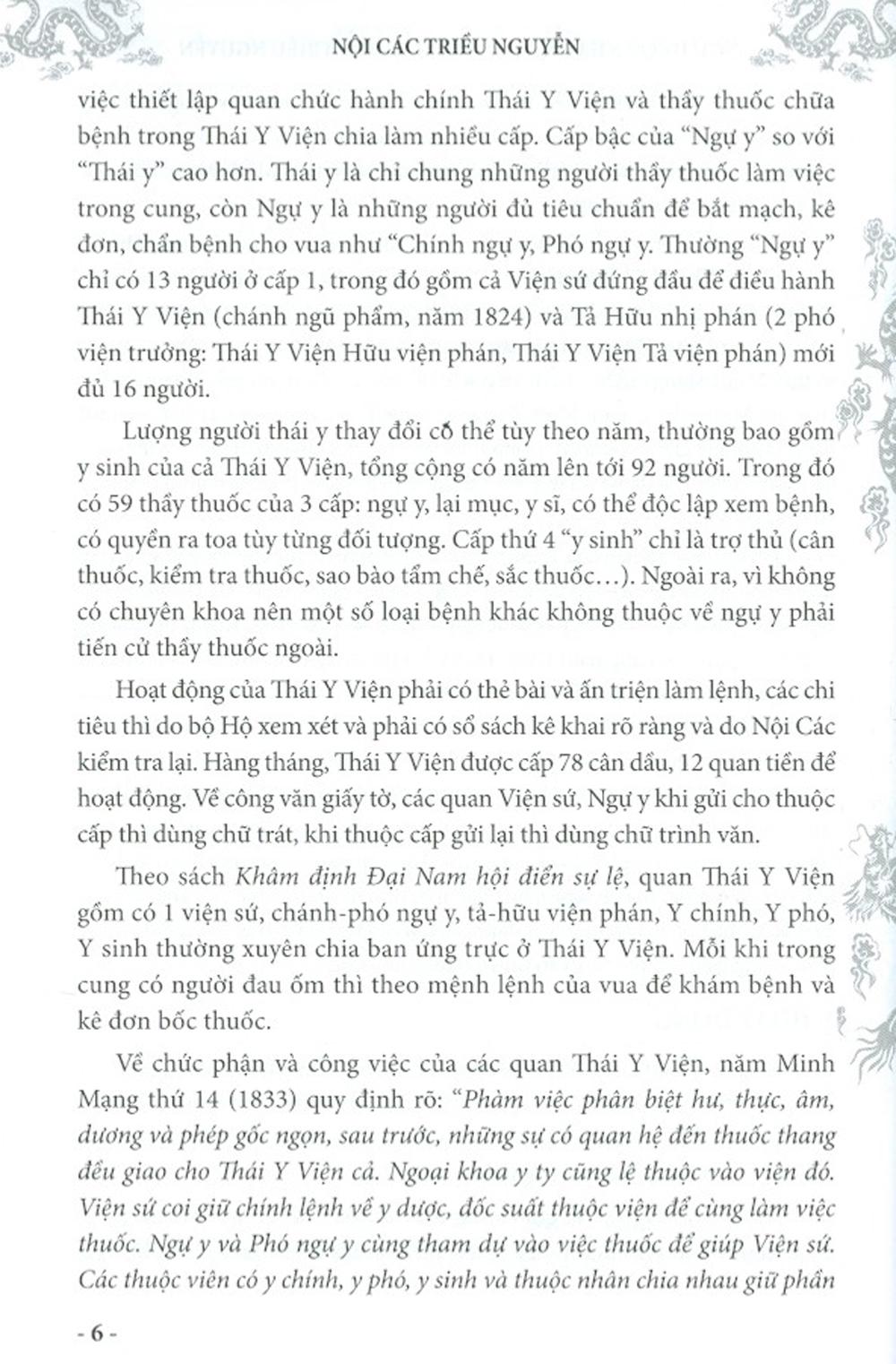 Ngự Dược Nhật ký Trong Châu Bản Triều Nguyễn
