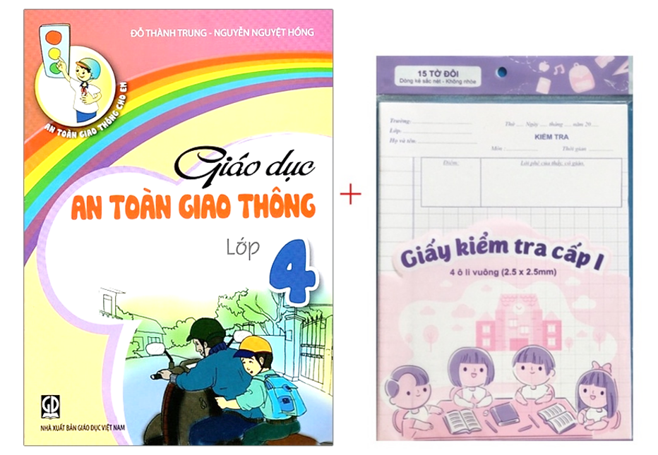 Sách - Giáo Dục An Toàn Giao Thông 4