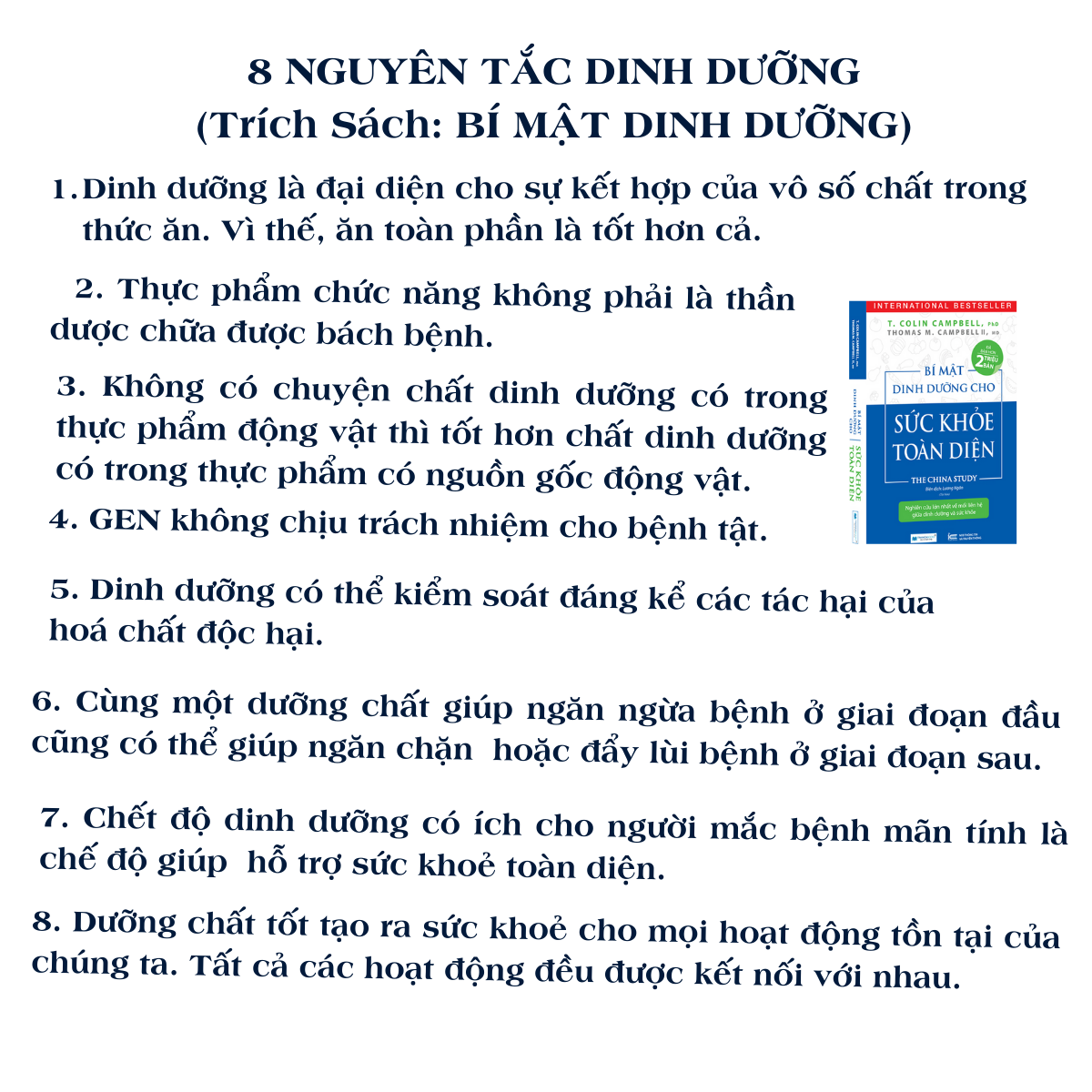 Combo sách dinh dưỡng hiện đại: Bí mật dinh dưỡng + Liệu trình dinh dưỡng (Tái bản)