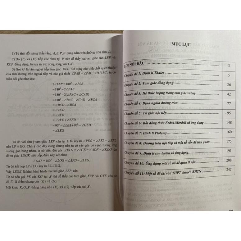 Sách - Tuyển chọn các chuyên đề bồi dưỡng học sinh giỏi toán 9 hình học