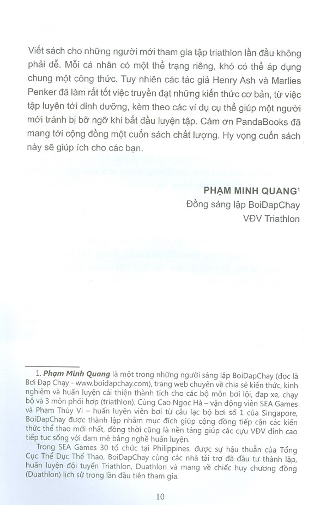 CHƯƠNG TRÌNH LUYỆN TẬP THI ĐẤU 3 MÔN PHỐI HỢP CHO CỰ LY 70.3