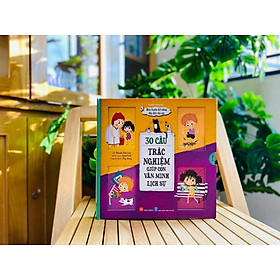 Sách tương tác - Rèn luyện kỹ năng đầu đời cho trẻ - 30 câu trắc nghiệm giúp con văn minh lịch sự