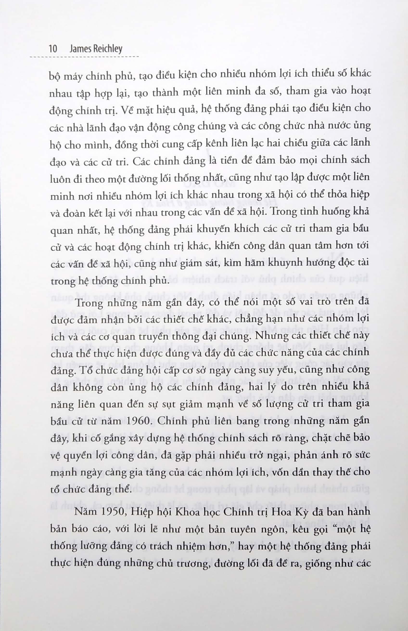 Chính Trường Hoa Kỳ: Lịch Sử Đảng Phái