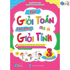 Để Giỏi TOÁN Con Phải Giỏi Tính 3 - Dành Cho Học Sinh Lớp 3 (1 Cuốn) - Bản Quyền