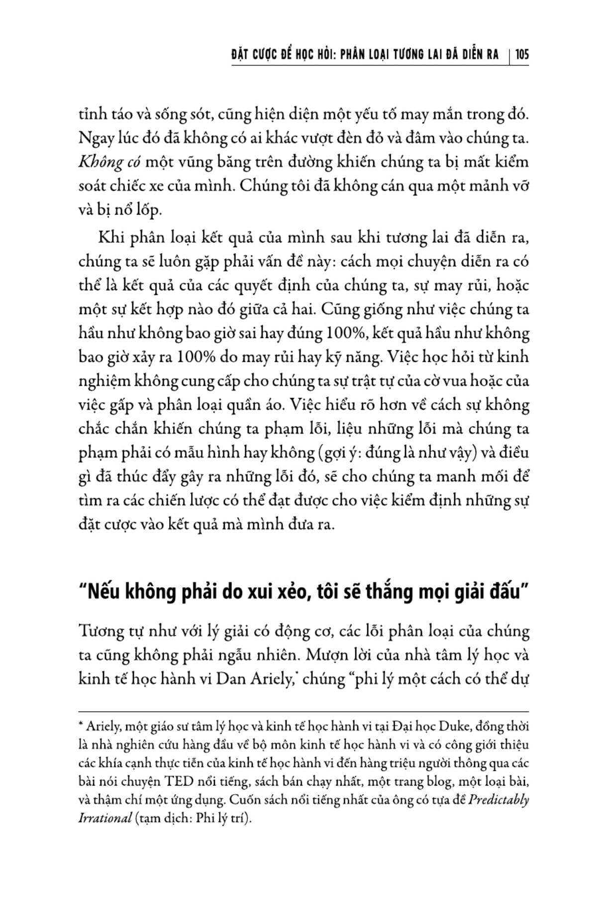 Tư Duy Đặt Cược: Quyết Định Sáng Suốt Hơn Khi Không Có Đủ Thông Tin