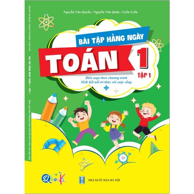 Sách - Bài Tập Hằng Ngày Toán Lớp 1 - Kết Nối Tri Thức Với Cuộc Sống - Tập 1 (1 cuốn)