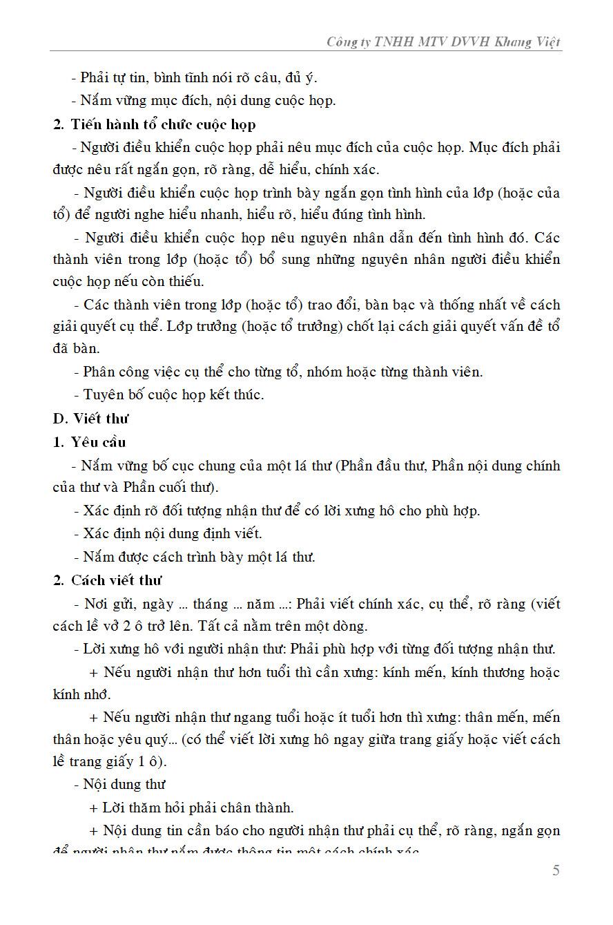 125 Bài Và Đoạn Văn Hay 3