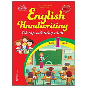 English Handwriting - Vở Tập Viết Tiếng Anh Lớp 1 Tập 2