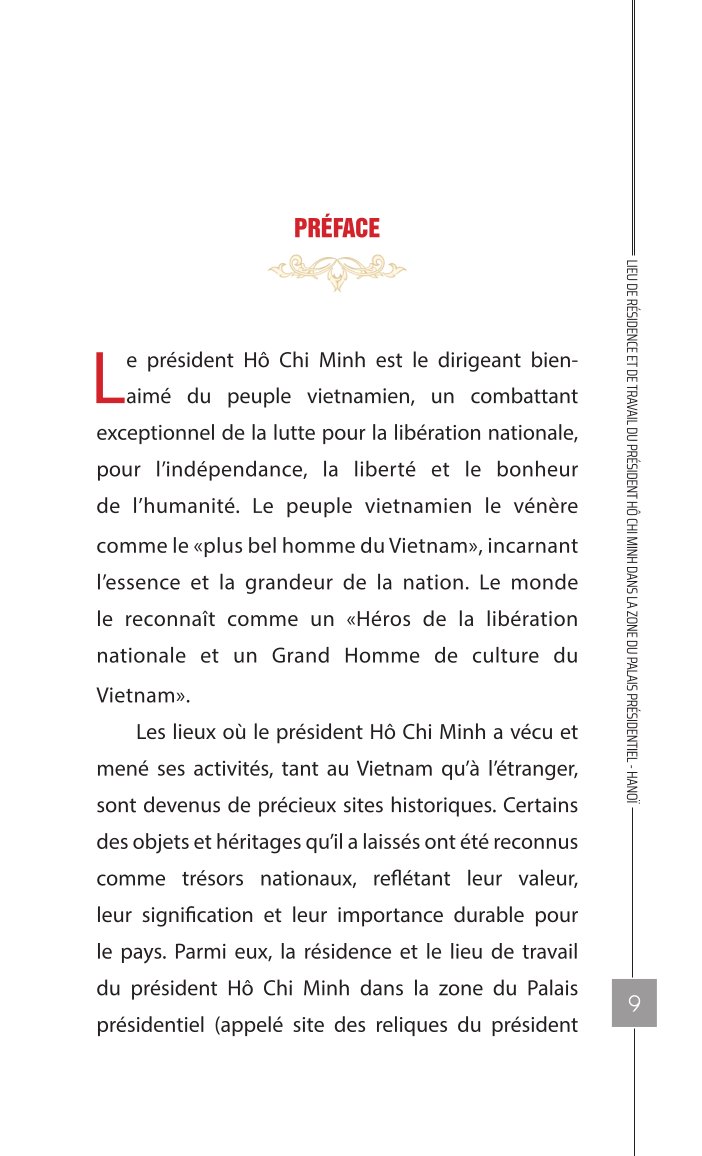Lieu de residence et de travail du pesident Ho Chi Minh dans la zone du palais presidentiel - Hà Nội