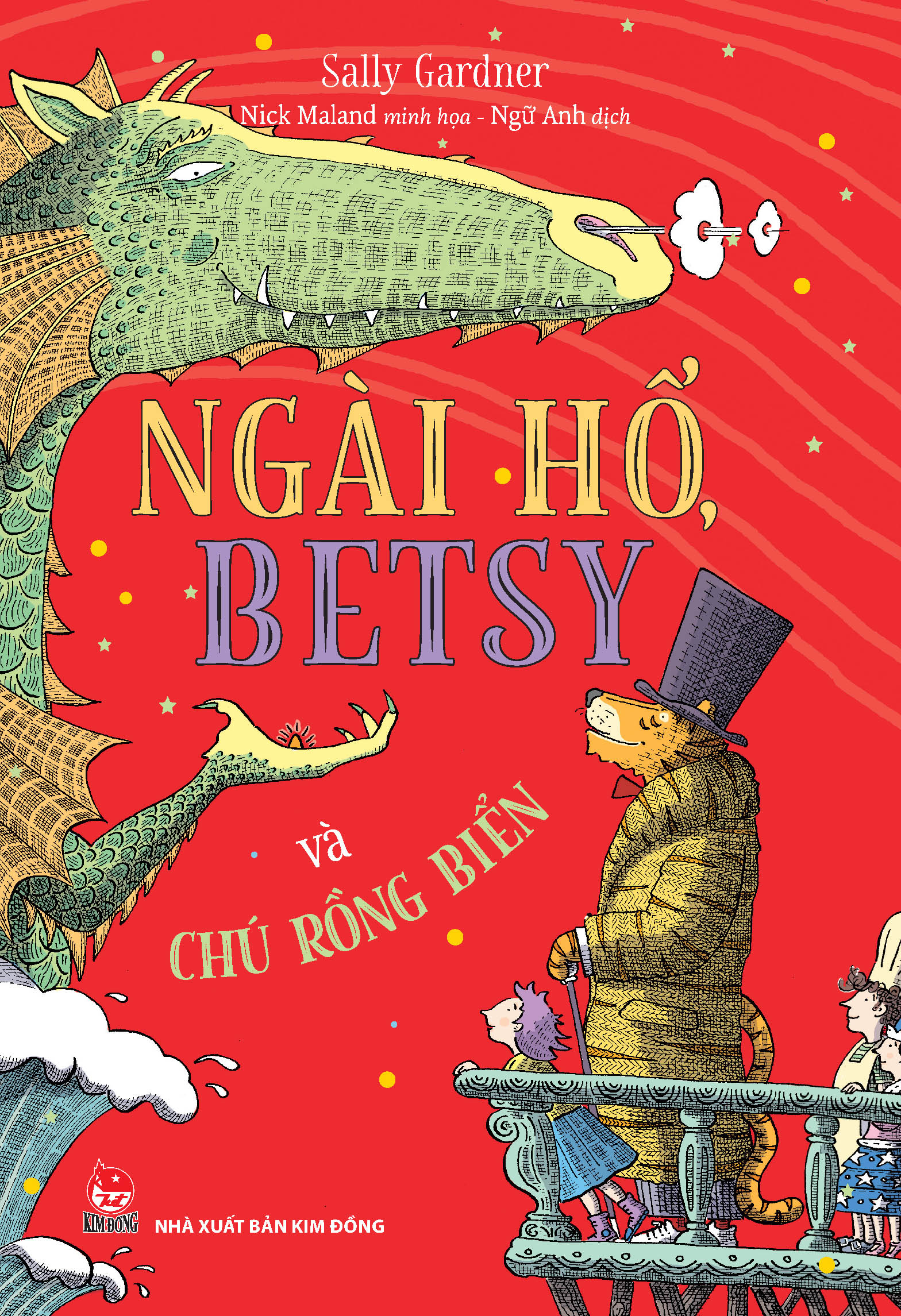 Combo 3 cuốn truyện hay cho thiếu nhi: Ngài hổ và Betsy (NXB Kim Đồng)