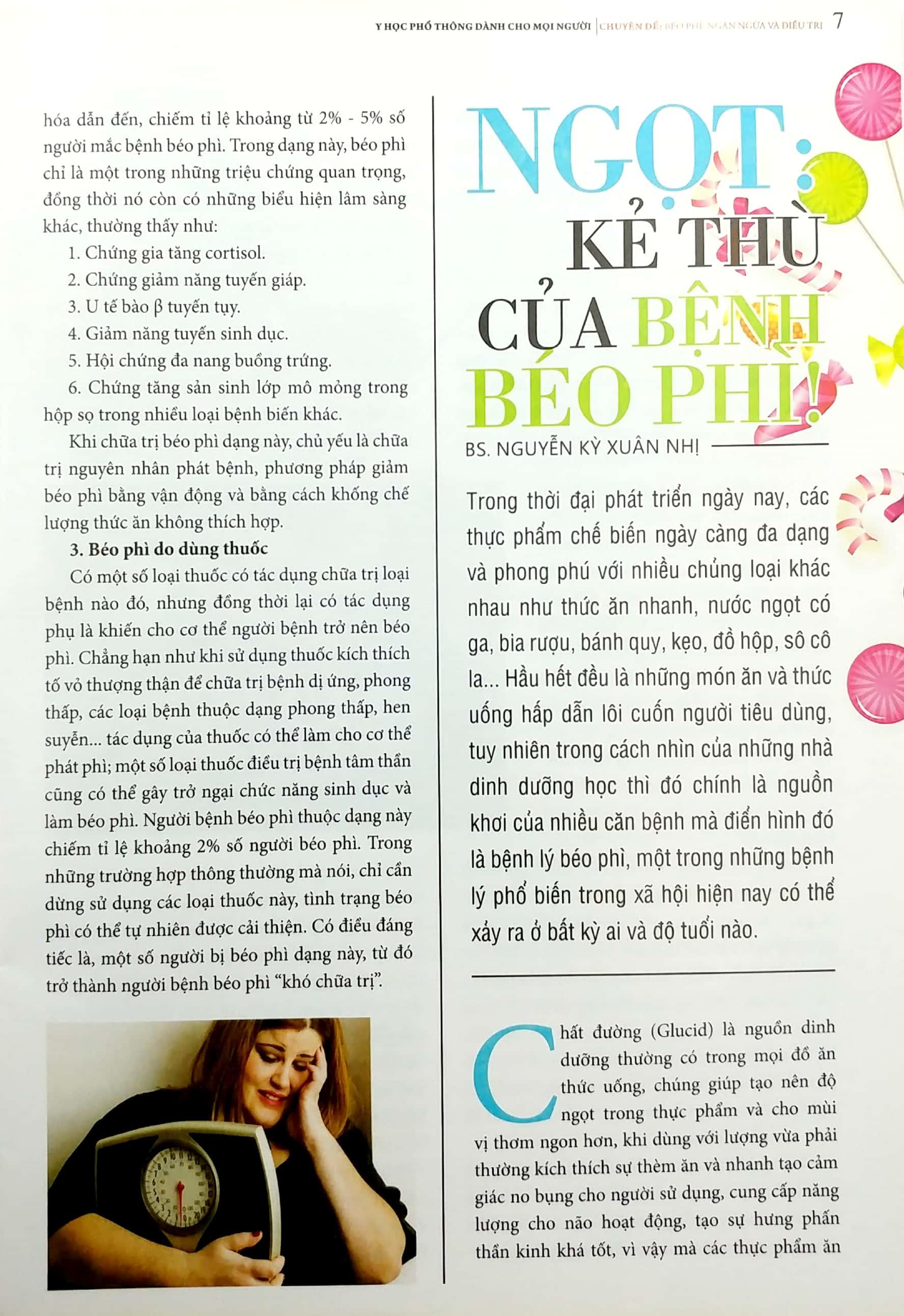 Y Học Phổ Thông Dành Cho Mọi Người - Chuyên Đề: Béo Phì - Ngăn Ngừa Và Điều Trị