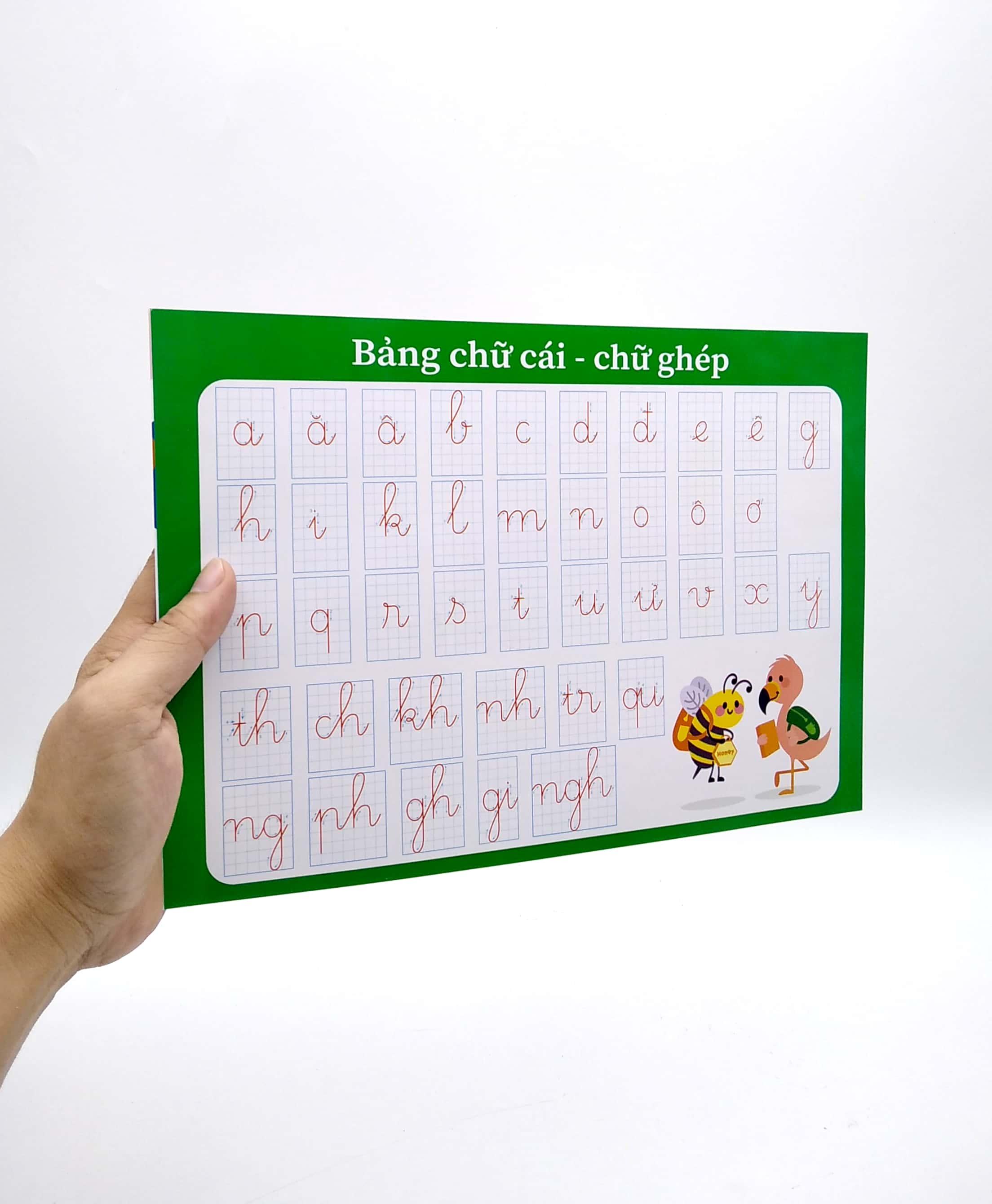 Bảng Âm Vần Lớp 1 - Bảng Chữ Cái - Chữ Ghép