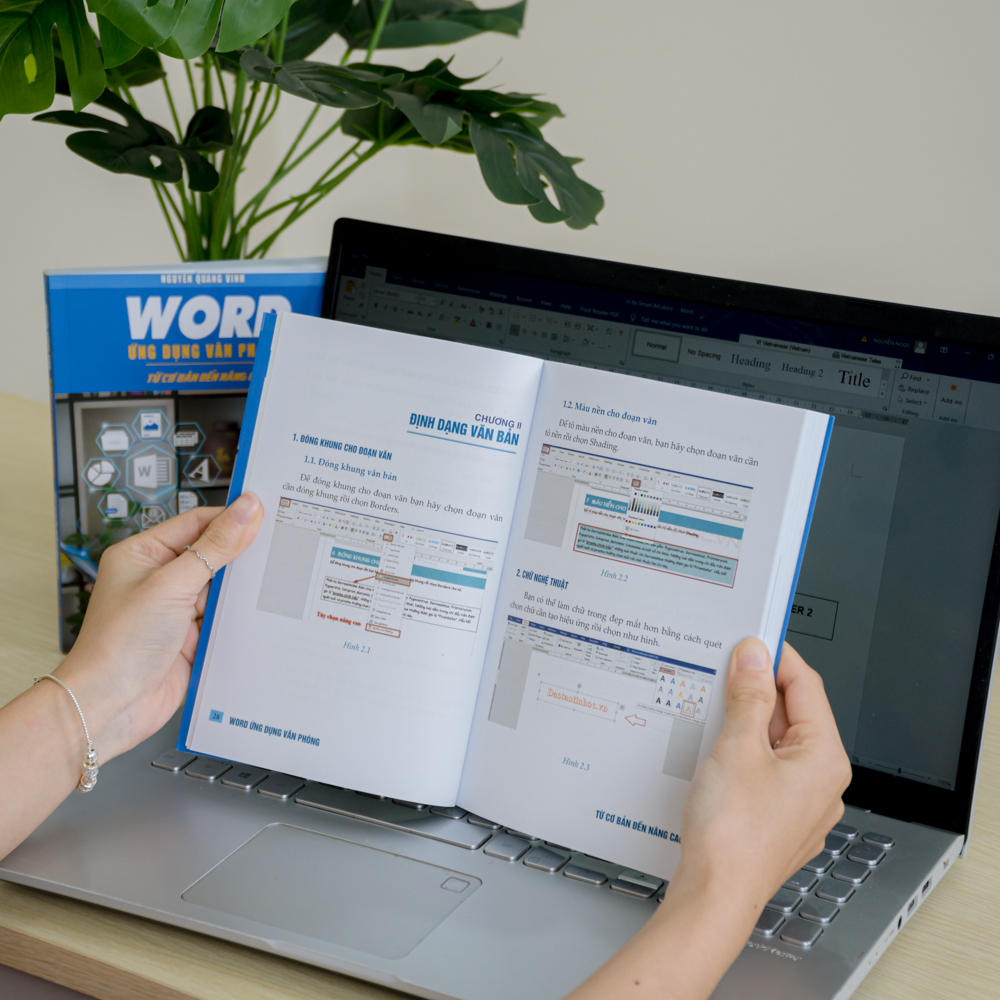 Combo 4 Sách Excel - Word - PowerPoint - Google Sheets Ứng Dụng Văn Phòng Kèm Khoá Học Video ĐÀO TẠO TIN HỌC