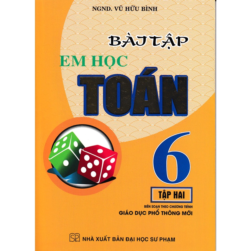 Combo Bài Tập Em Học Toán Lớp 6 - Tập 1+2 (Biên Soạn Theo Chương Trình Mới - HA)