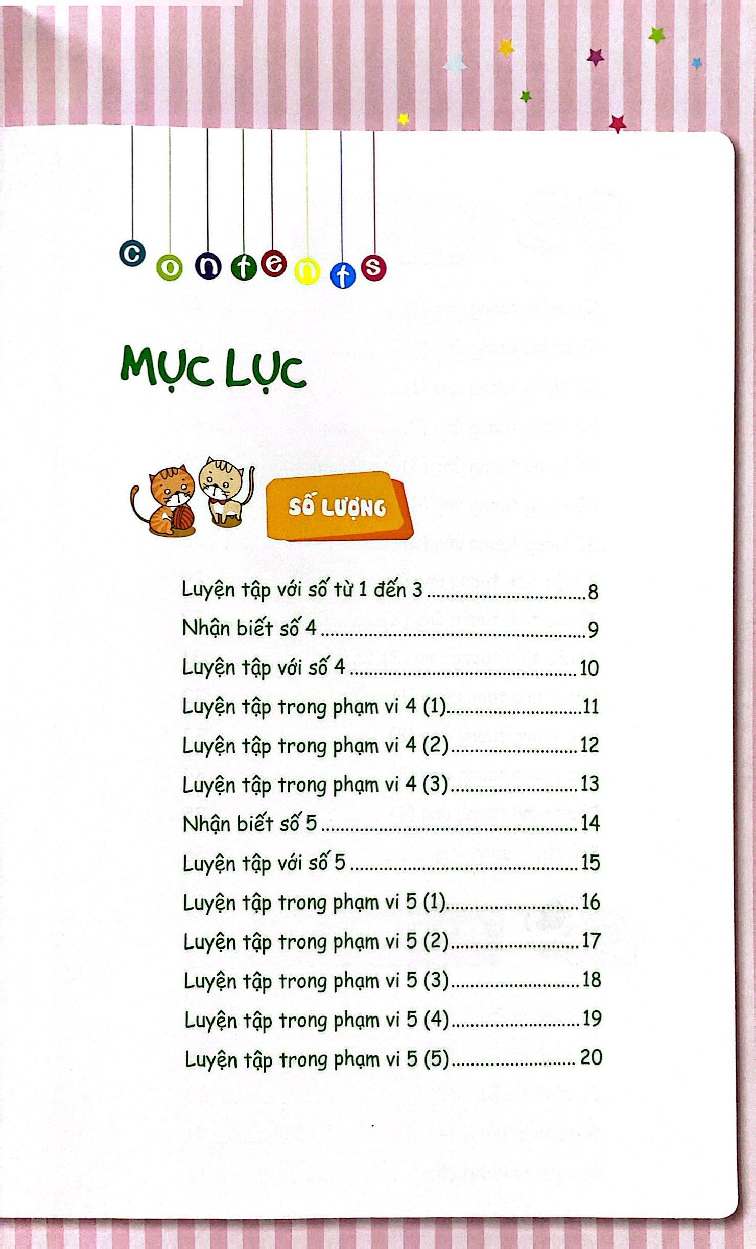 Toán Học Cho Trẻ Mẫu Giáo: Lớp Mầm 2