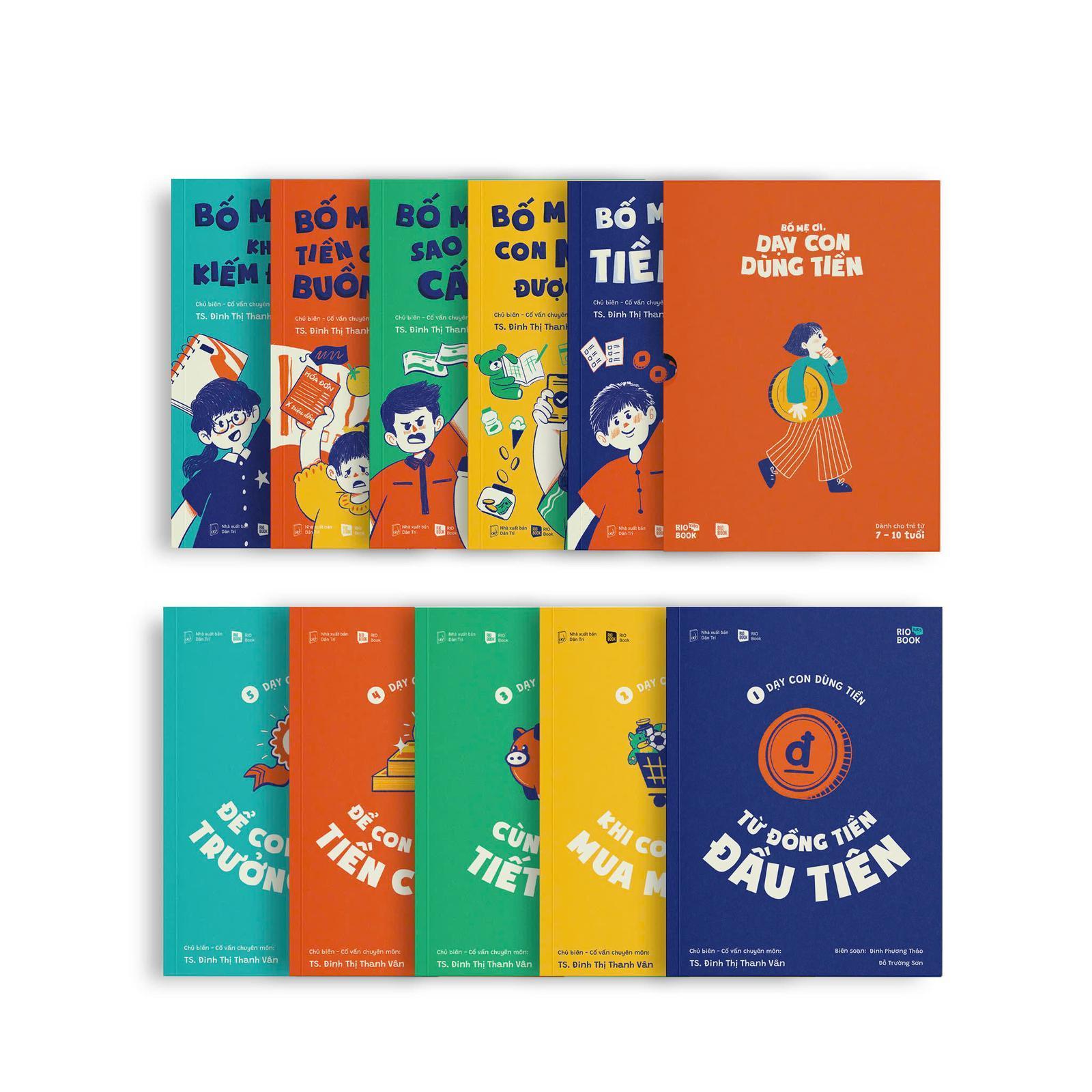 Boxset Bố Mẹ Ơi, Dạy Con Dùng Tiền (Hộp 10 Cuốn) - Bản Quyền