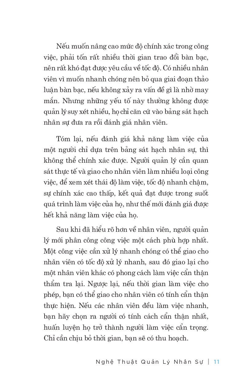 Nghệ Thuật Quản Lý Nhân Sự - Vanlangbooks (Tái Bản)