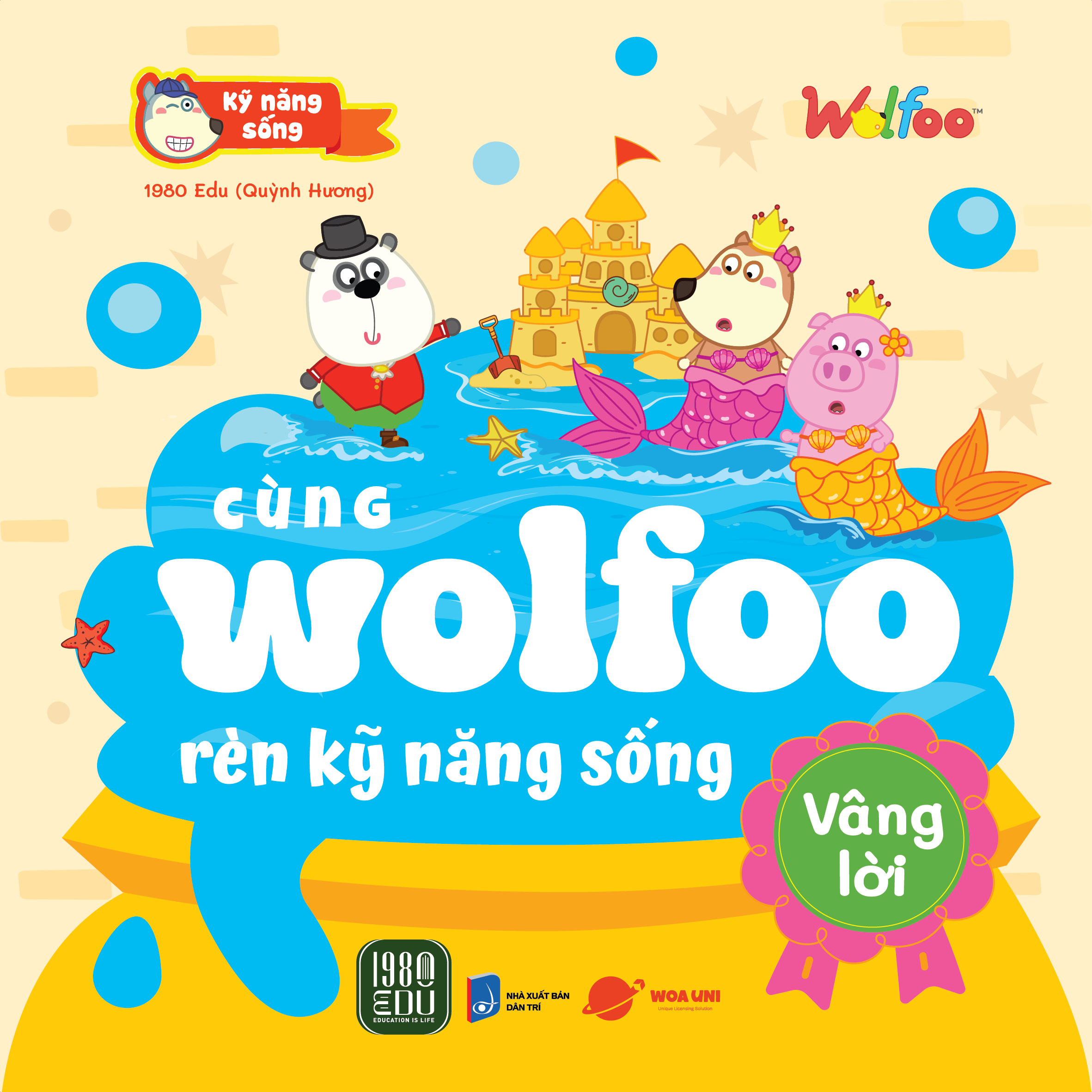 Combo 6 cuốn Cùng Wolfoo Rèn Kỹ Năng Sống