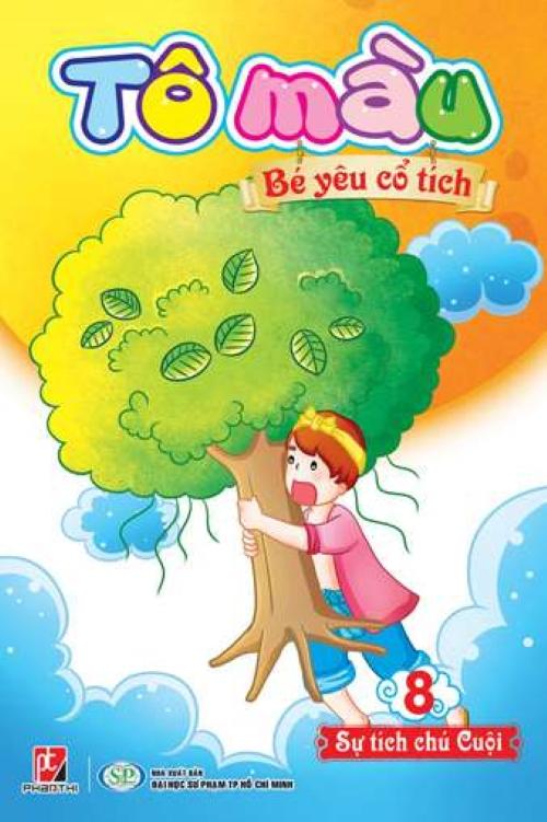 Bộ 12 cuốn Tô Màu Bé Yêu Cổ Tích