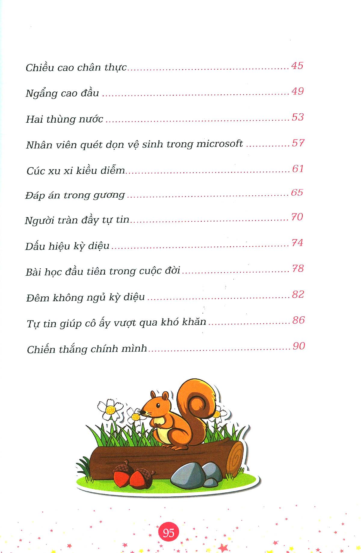 Cùng Trẻ Lớn Lên Với Những Câu Chuyện Truyền Cảm Hứng - Nhật Ký Trưởng Thành - Sự Tự Tin