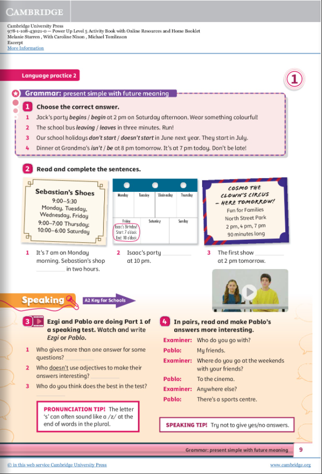 Power Up Level 5 Activity Book With Online Resources And Home Booklet