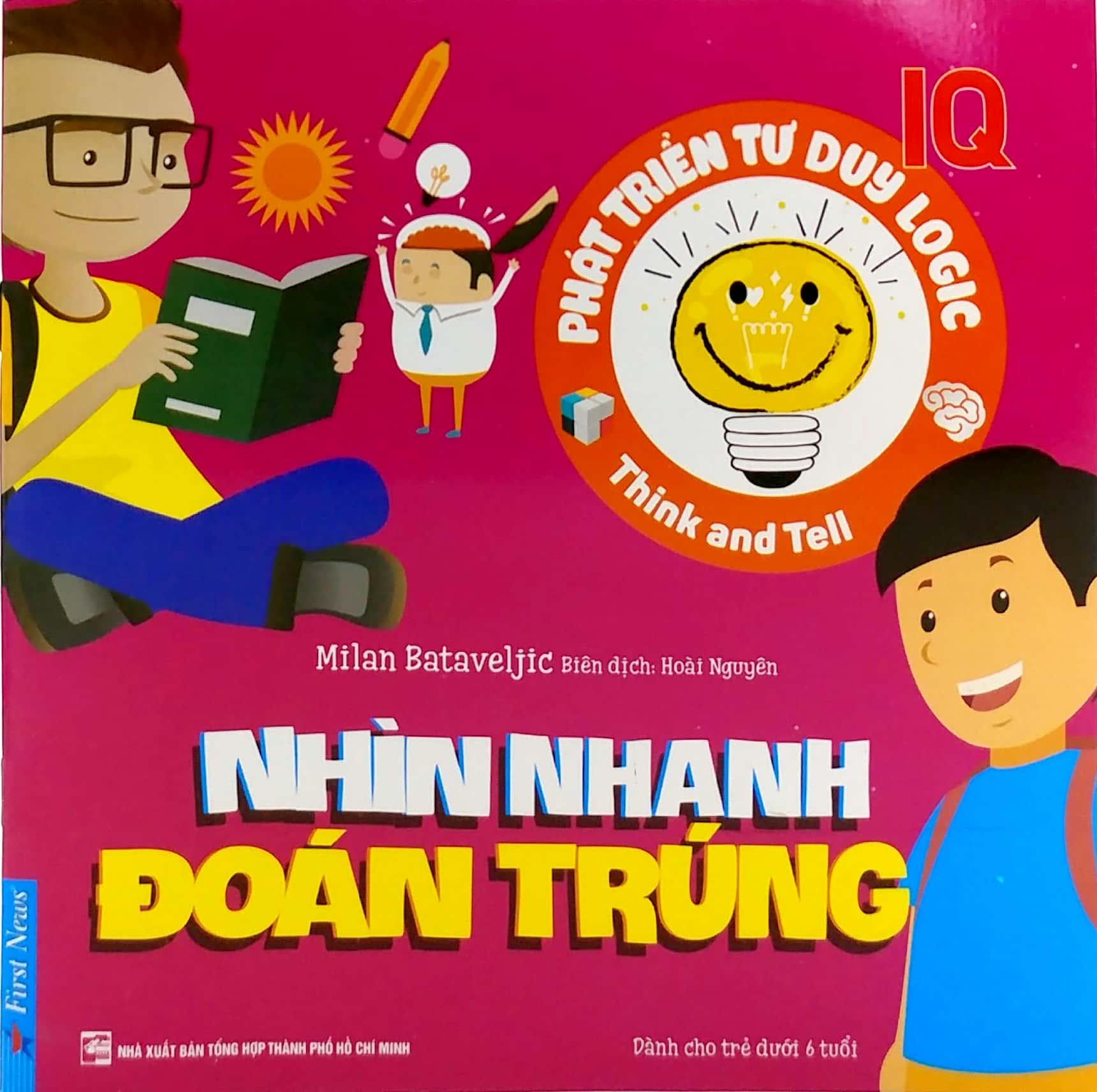 Bộ Phát Triển Tư Duy Logic + Giác Quan IQ (6 Cuốn)
