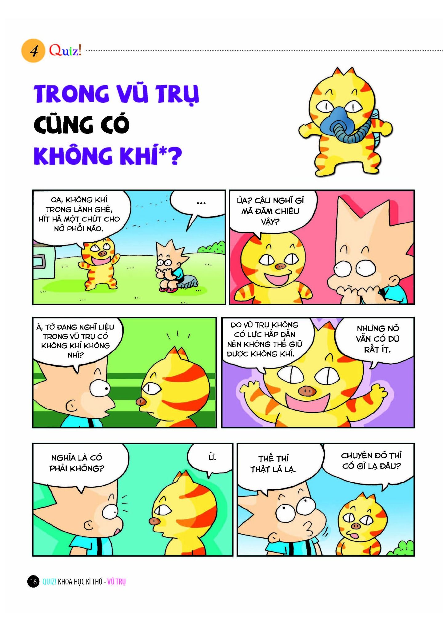 Quiz! Khoa Học Kì Thú: Vũ Trụ