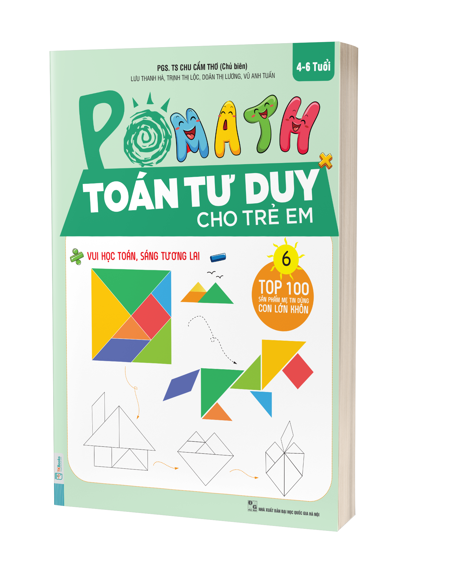 Combo 3 Cuốn Pomath Toán Tư Duy Cho Trẻ Em (Tập 4,5,6)