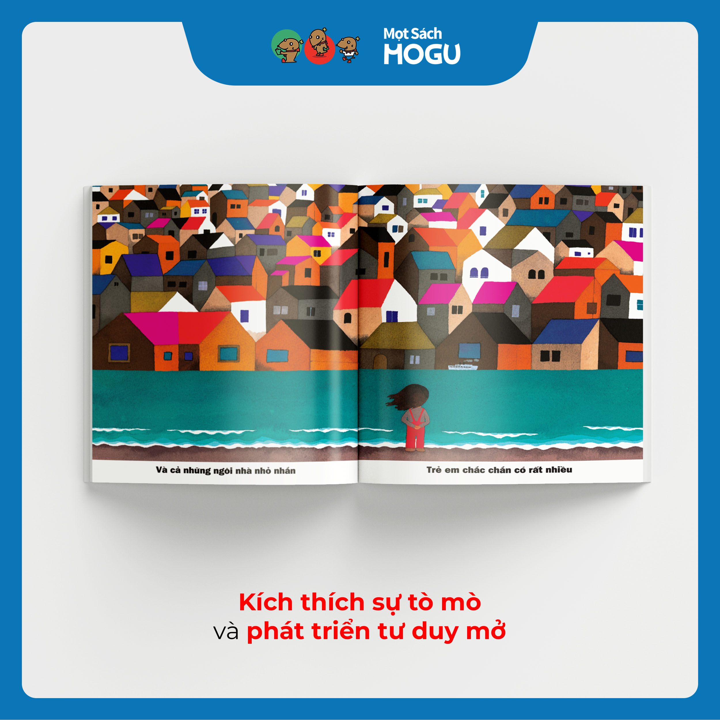 Truyện Ehon bé 3-4-5 tuổi - Bên kia biển