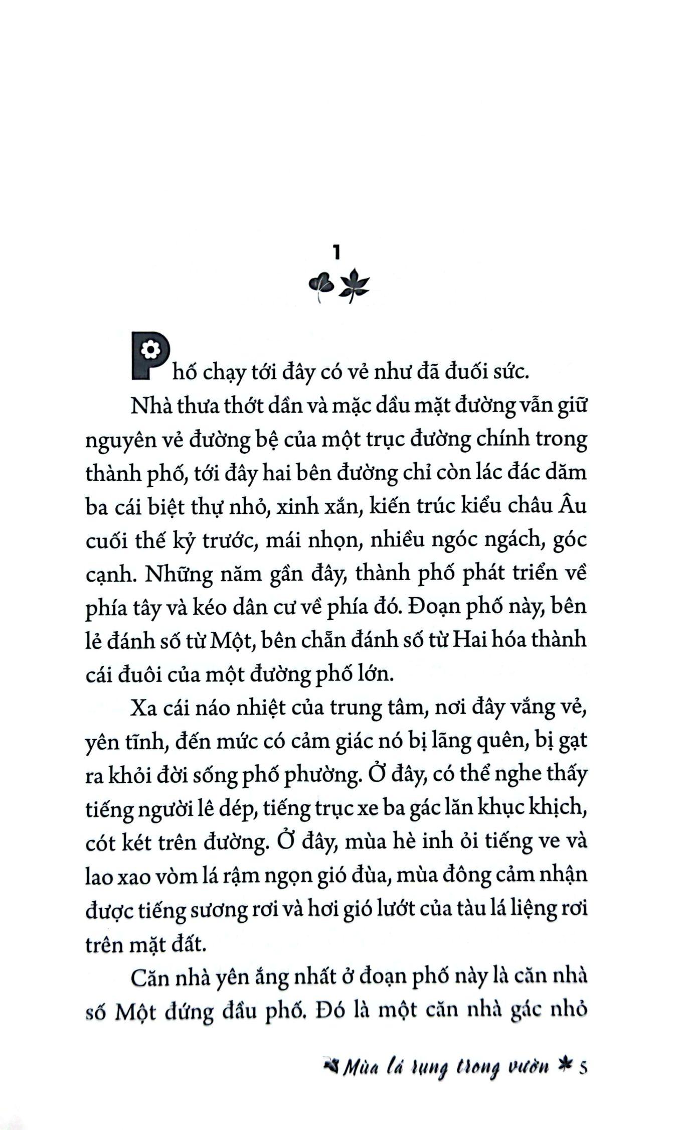 Mùa Lá Rụng Trong Vườn