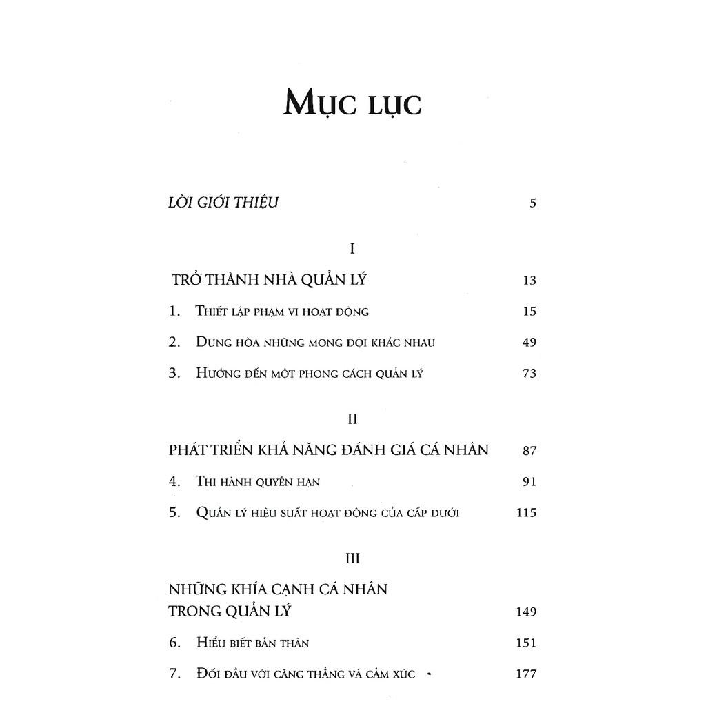 Cẩm Nang Quản Lý Quản Trị Những Thách Thức Trong Quản Lý (Mới) - Bản Quyền