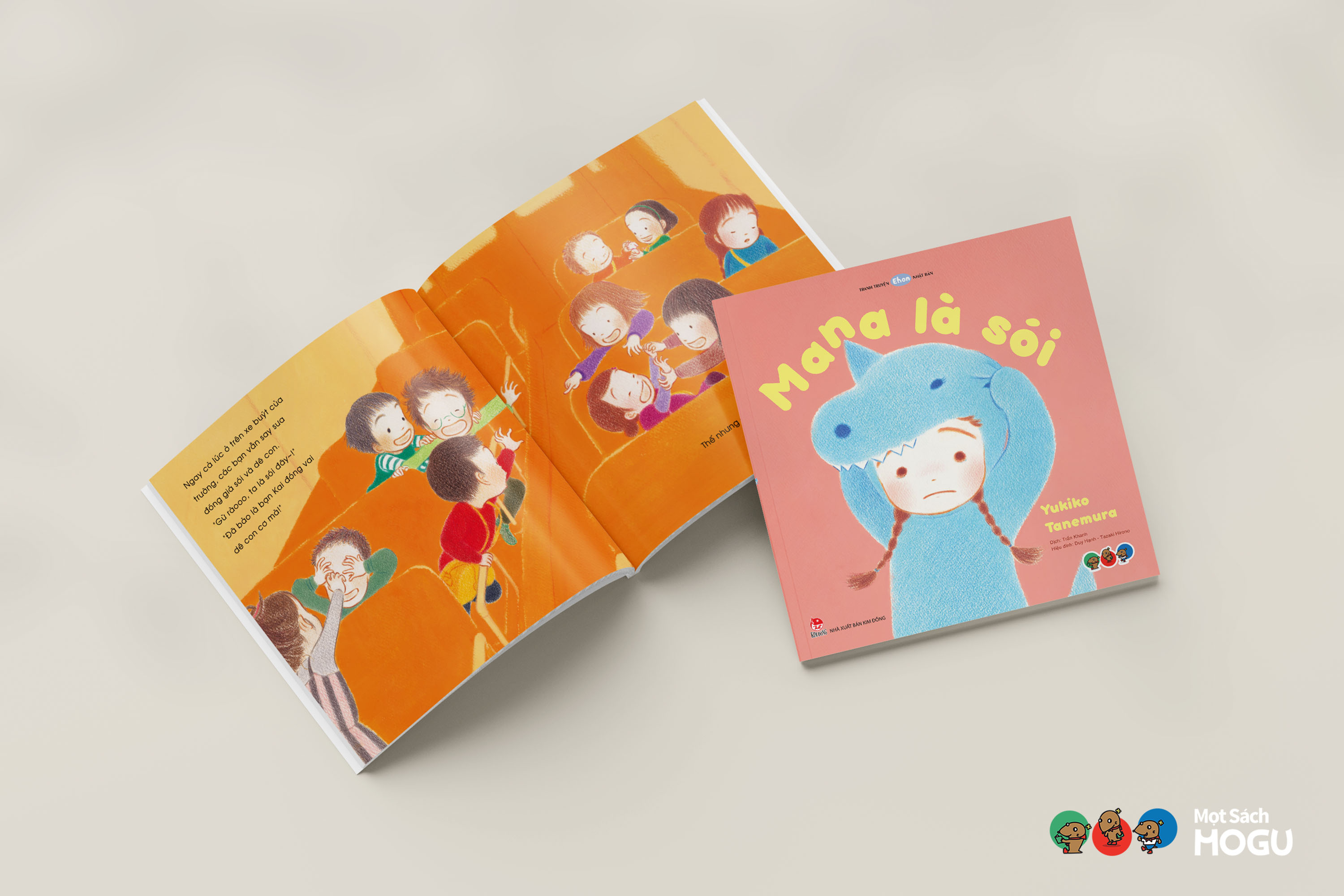 Truyện Ehon bé 3-4-5 tuổi - Mana là Sói