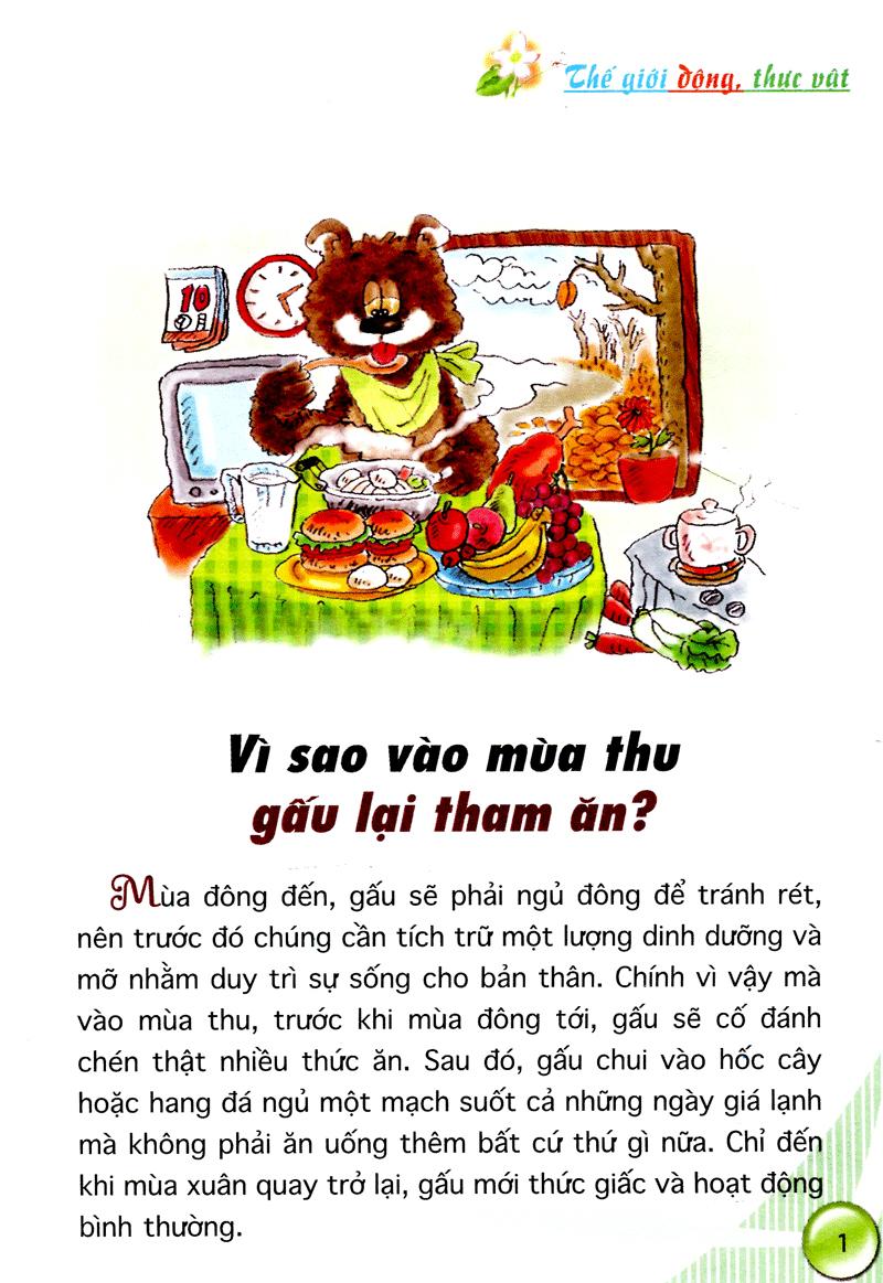 Mười Vạn Câu Hỏi Vì Sao - Thế Giới Động, Thực Vật (Tái Bản 2018)