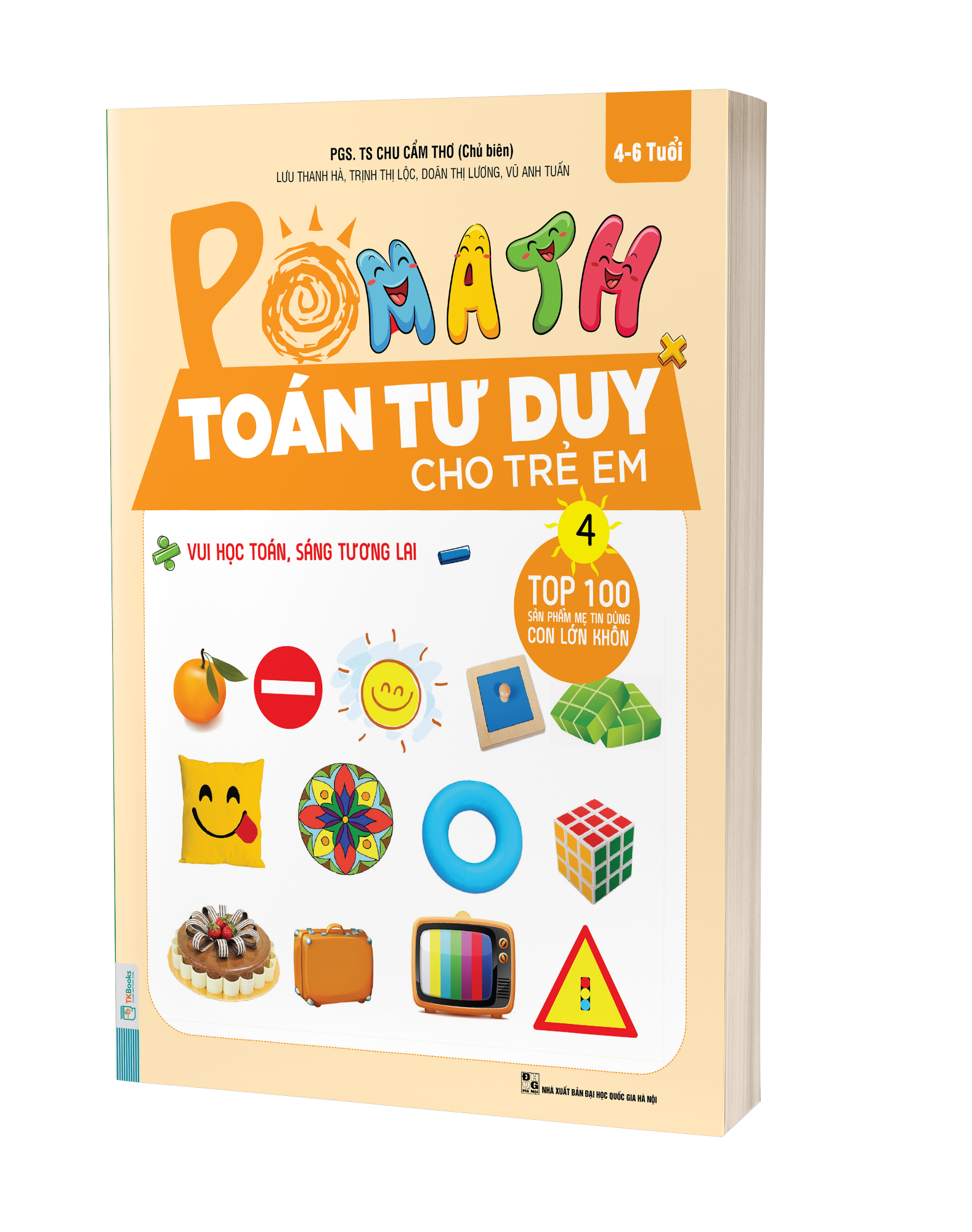 Combo 3 Cuốn Pomath Toán Tư Duy Cho Trẻ Em (Tập 4,5,6)