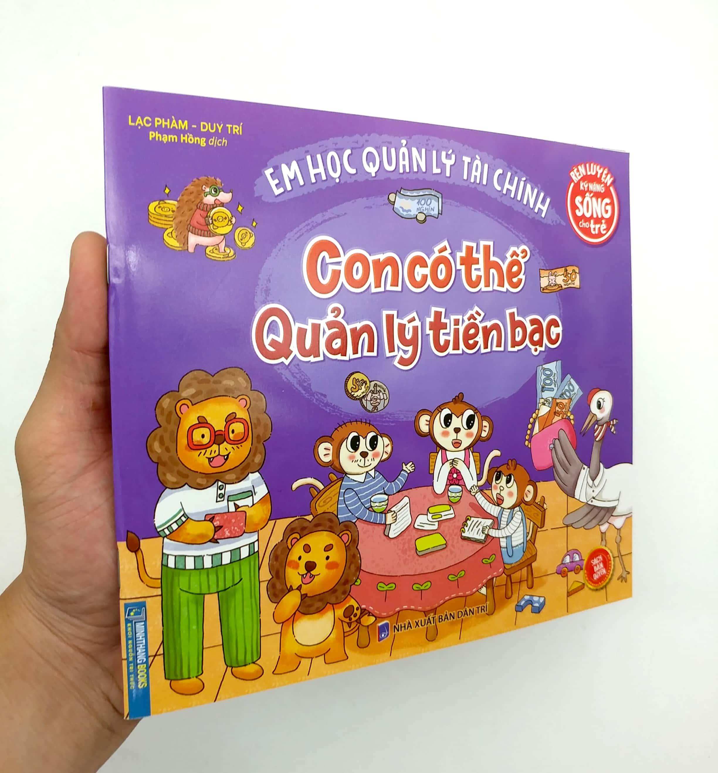 Rèn Luyện Kỹ Năng Sống Cho Trẻ - Em Học Quản Lý Tài Chính - Con Có Thể Quản Lý Tiền Bạc