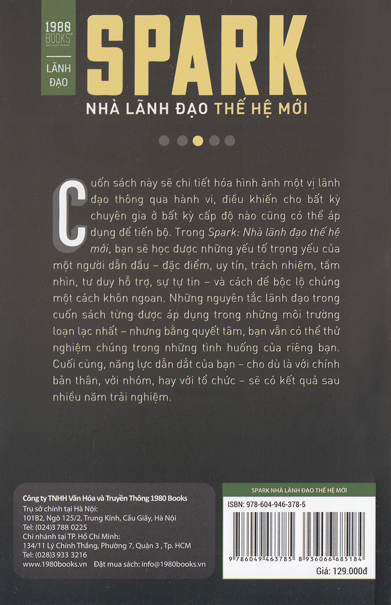 Spark: Nhà Lãnh Đạo Thế Hệ Mới ( Quà Tặng: Cây Viết Kute