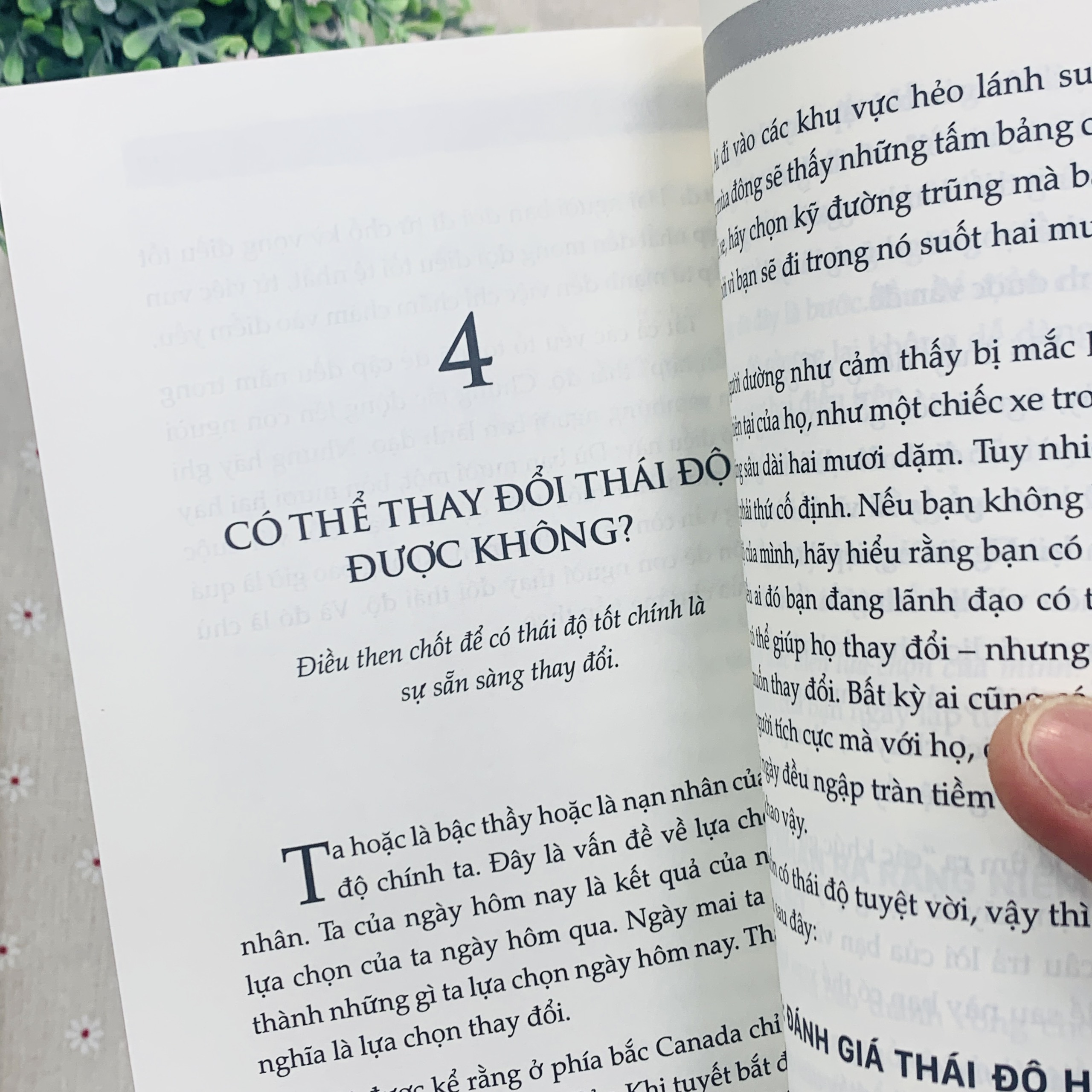 Thái Độ 101 – Những Điều Nhà Lãnh Đạo Cần Biết