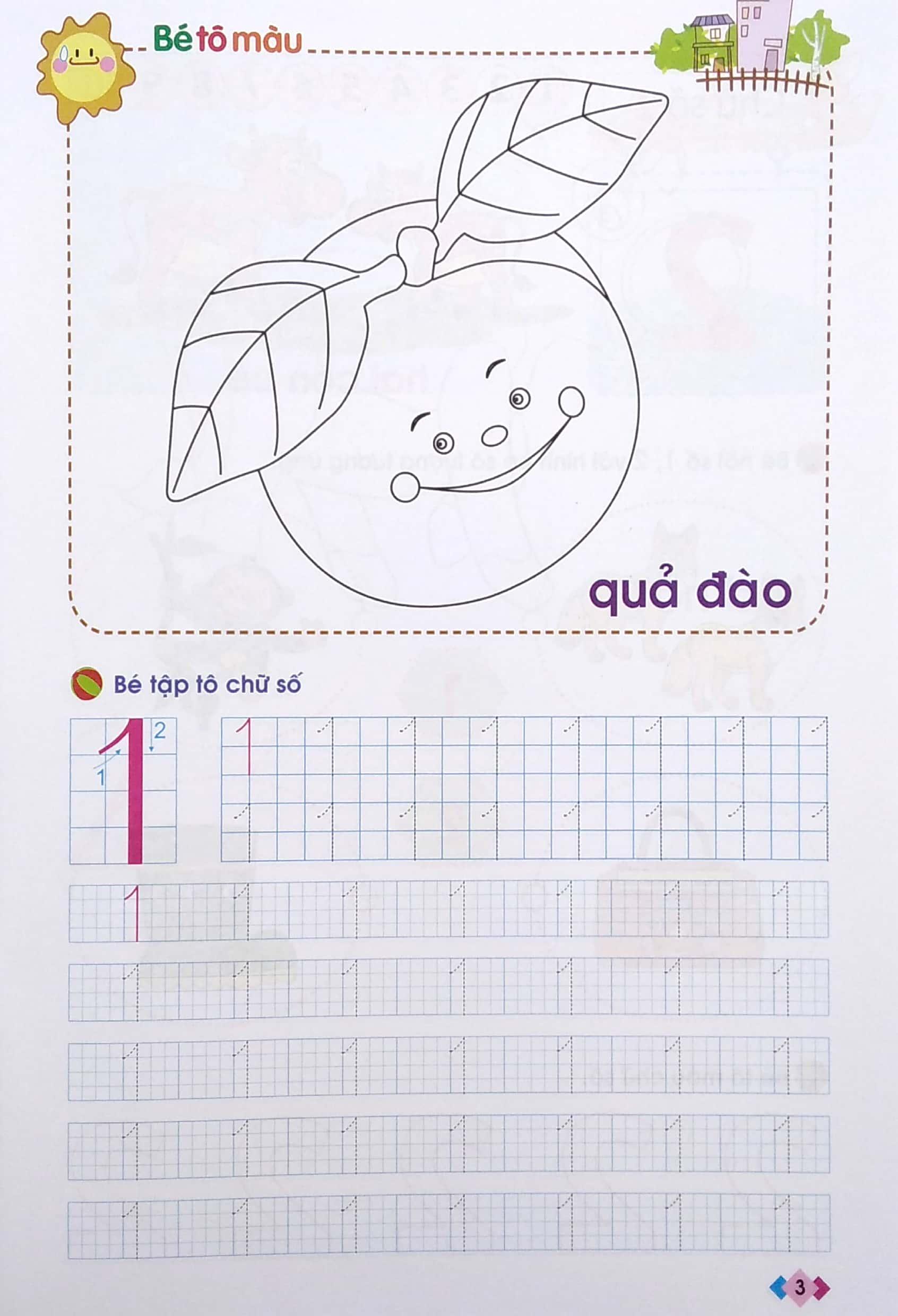 Vở Bé Làm Quen Với Chữ Số ( 4-5 Tuổi)