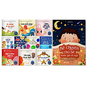Sách - Combo 10 Cuốn Ehon Cho Bé 0-6 Tuổi + Kể Chuyện Cho Bé Trước Giờ Đi Ngủ