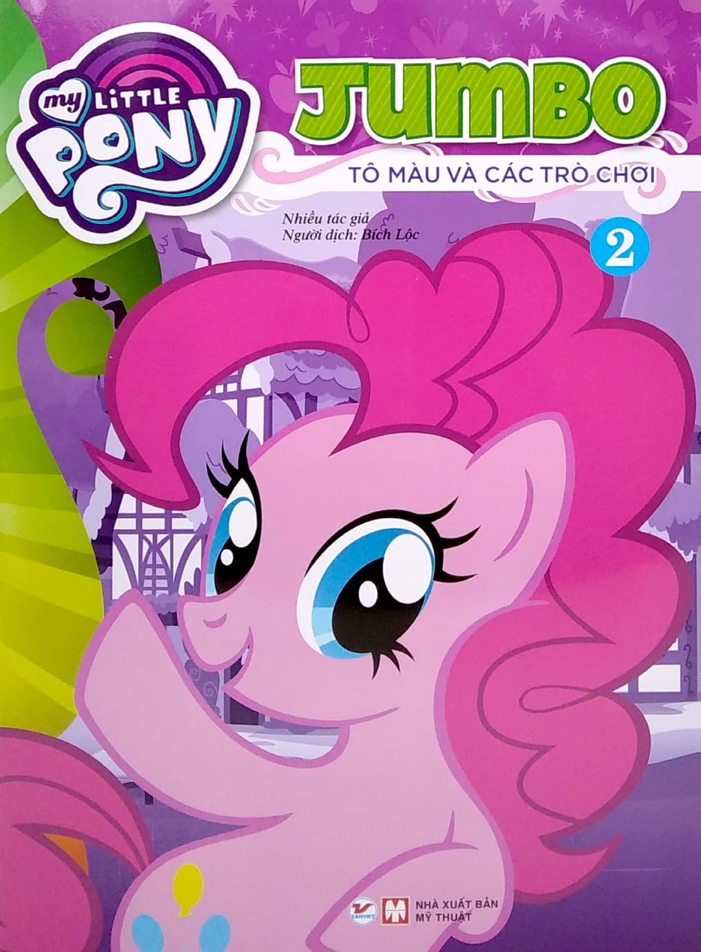 My Little Pony - Jumbo Tô Màu Và Các Trò Chơi 2