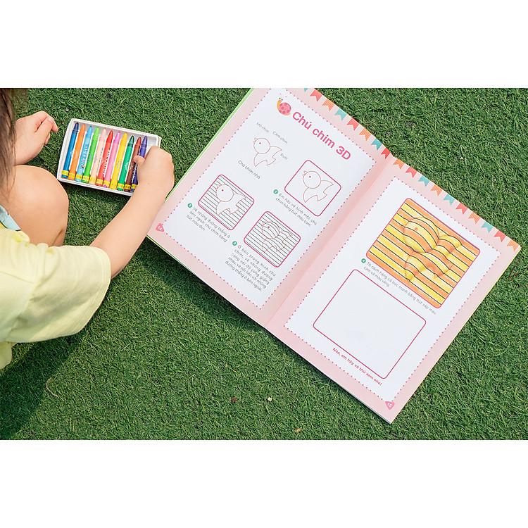 Tập vẽ tranh 3D, khơi nguồn sáng tạo