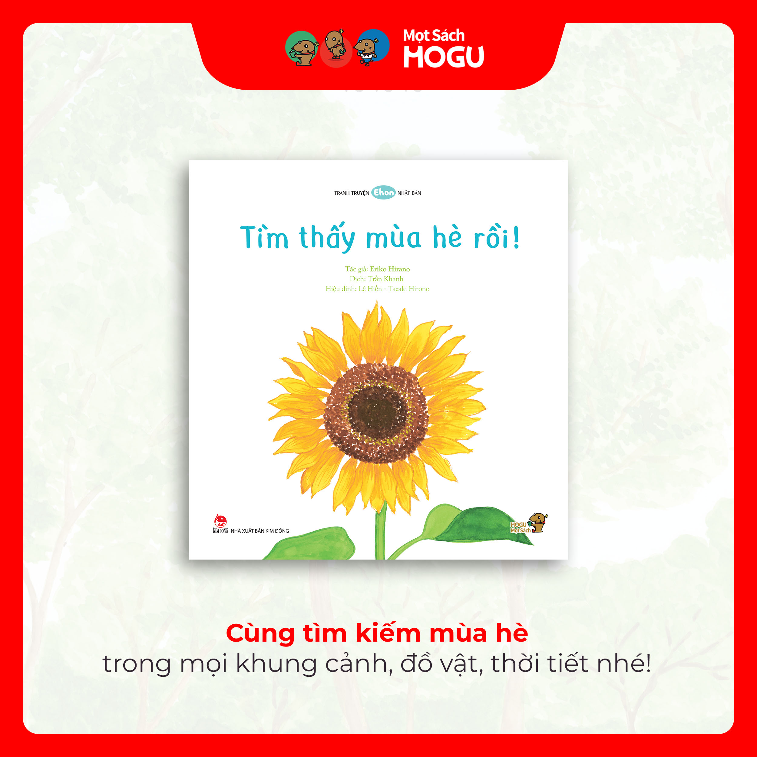 Truyện Ehon bé 1-2-3 tuổi - Bộ 5 cuốn Khám phá 4 mùa