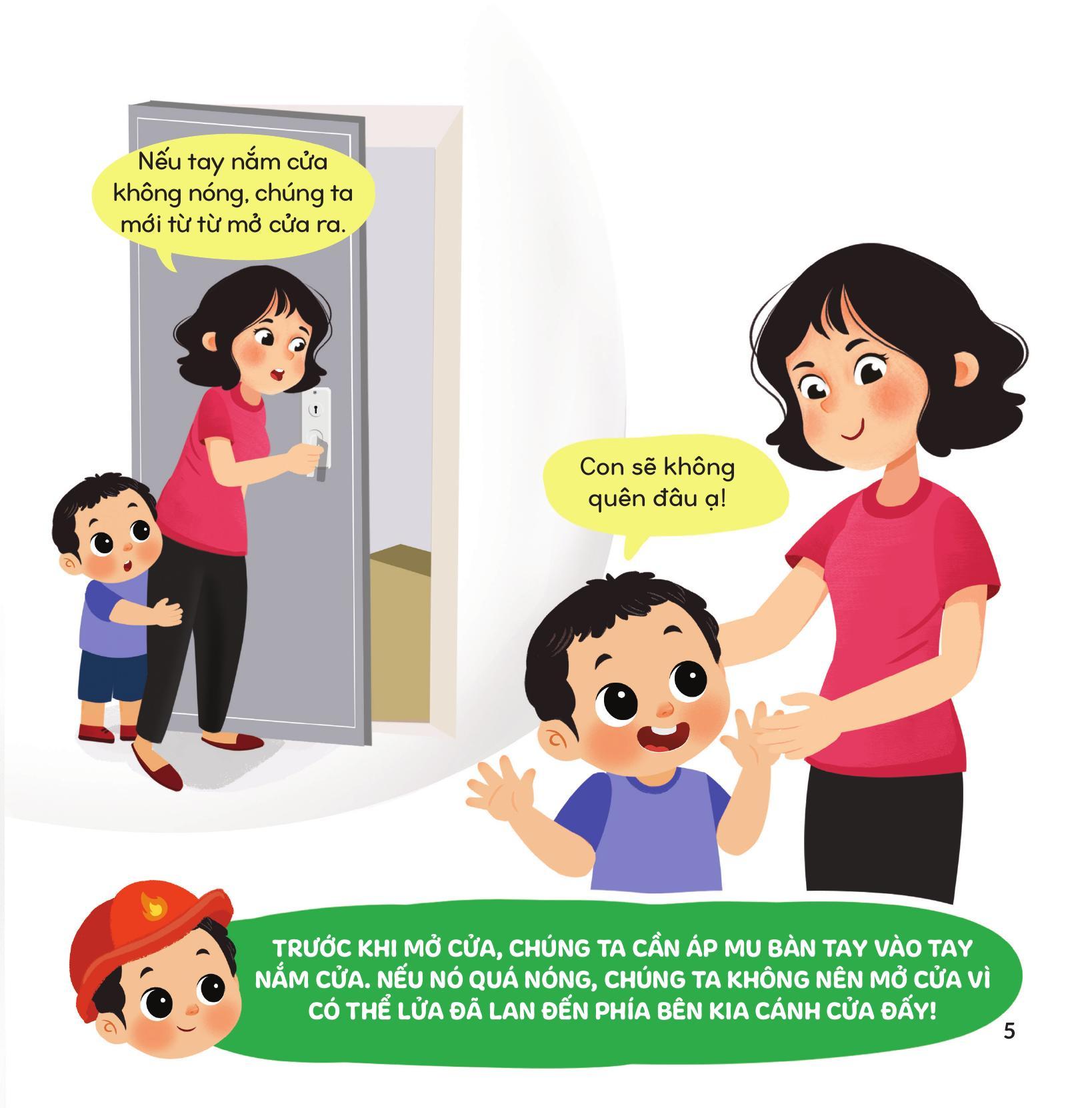 Sách - Bé Giỏi Như Chú Lính Cứu Hỏa - Các Kỹ Năng Chữa Cháy Và Thoát Nạn