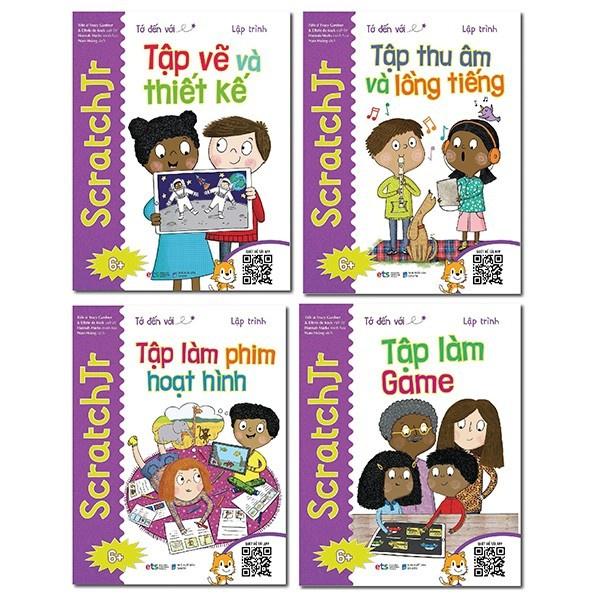 Combo Tớ Đến Với Lập Trình (Trọn Bộ 4 Cuốn) - Bản Quyền