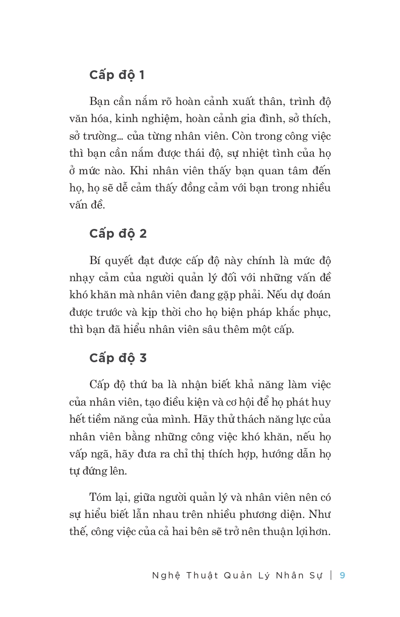 Nghệ Thuật Quản Lý Nhân Sự - Vanlangbooks (Tái Bản)