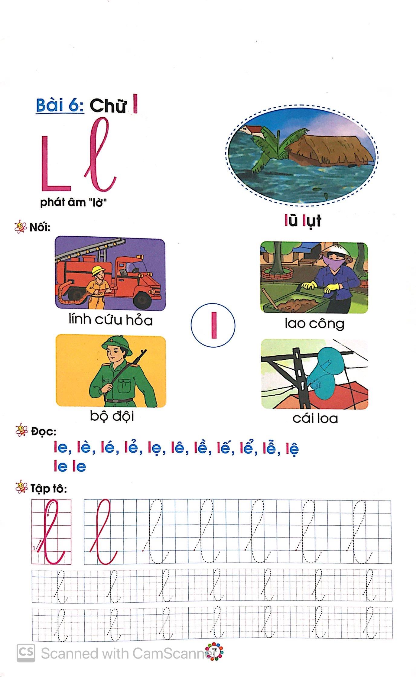Hành Trang Cho Bé Vào Lớp 1 - Vở Bé Học Tiếng Việt - Dành Cho Trẻ 5- 6- Tuổi - Quyển 1 ( Tái bản )