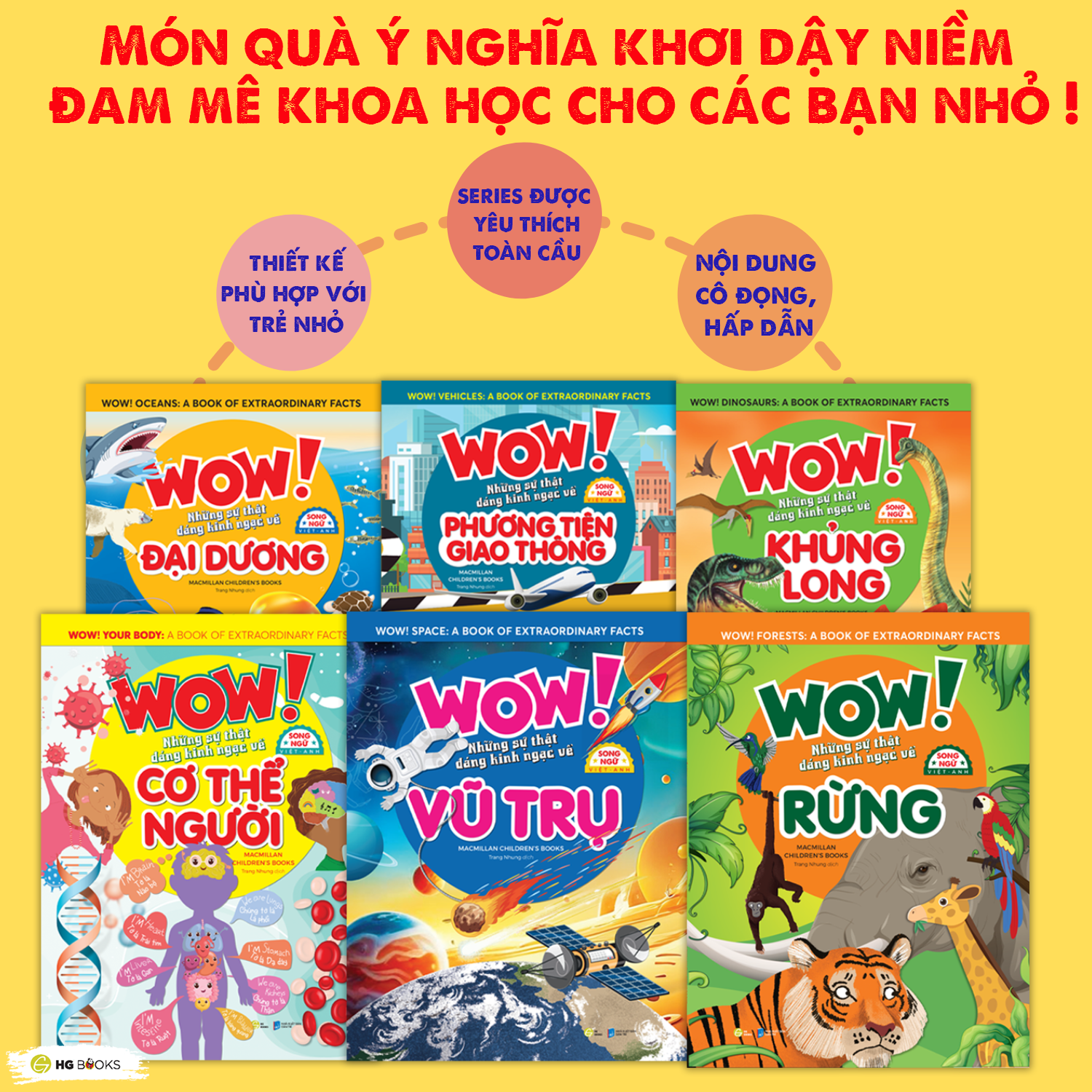 Wow! Oceans: Những sự thật đáng kinh ngạc về đại dương - Sách Bách khoa toàn thư Song ngữ cho trẻ em